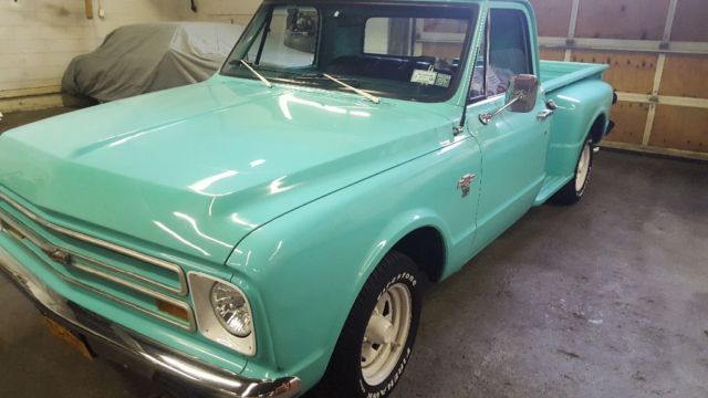 1967 Blue Chevrolet C-10