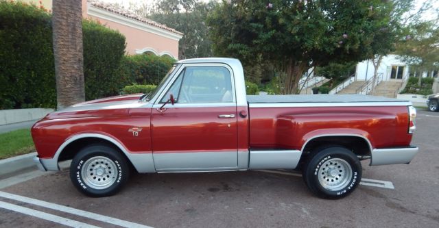 1967 Black Chevrolet C-10 Shortbed Pickup