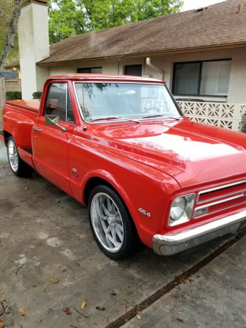 1967 Red Chevrolet C-10 Standard Cab Pickup