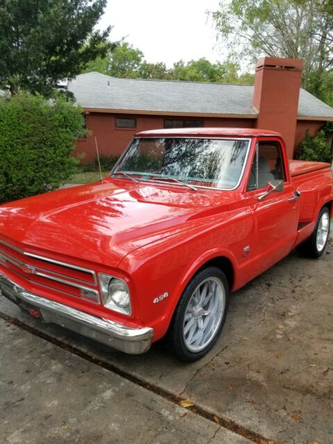 1967 Red Chevrolet C-10 Standard Cab Pickup