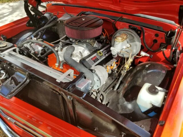 1967 Red Chevrolet C-10 Standard Cab Pickup