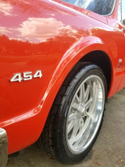 1967 Red Chevrolet C-10 Standard Cab Pickup