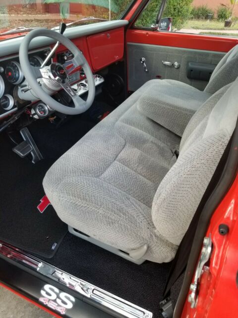 1967 Red Chevrolet C-10 Standard Cab Pickup