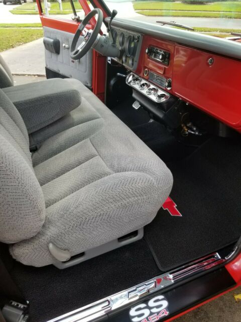 1967 Red Chevrolet C-10 Standard Cab Pickup