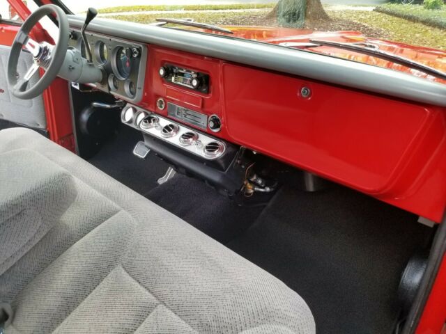 1967 Red Chevrolet C-10 Standard Cab Pickup