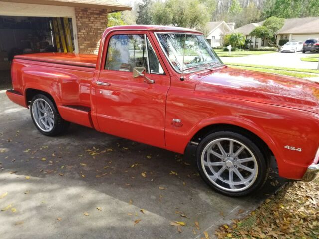 1967 Red Chevrolet C-10 Standard Cab Pickup