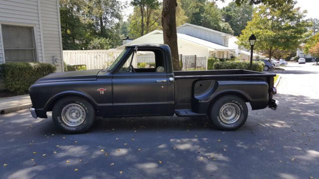 1967 Black Chevrolet C-10 Standard Cab Pickup