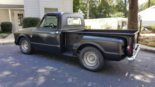 1967 Black Chevrolet C-10 Standard Cab Pickup