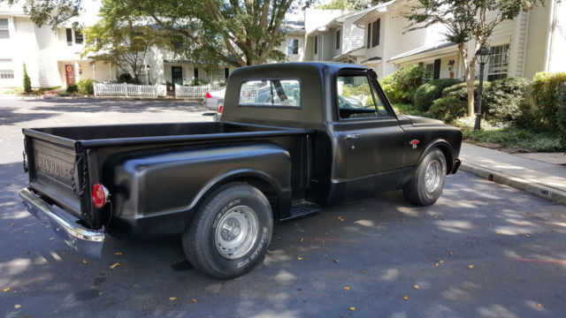 1967 Black Chevrolet C-10 Standard Cab Pickup