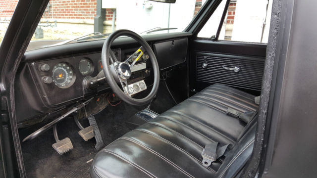 1967 Black Chevrolet C-10 Standard Cab Pickup