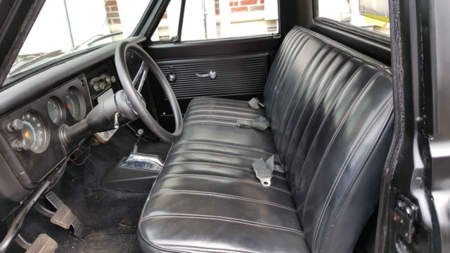 1967 Black Chevrolet C-10 Standard Cab Pickup