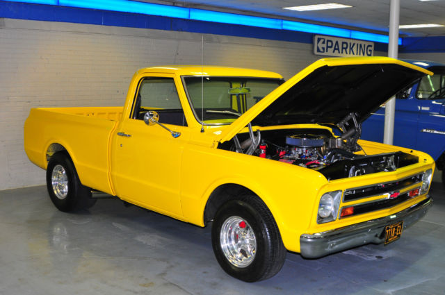 1967 Yellow Chevrolet C-10 Standard Cab Pickup