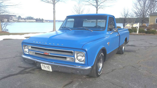 1967 Red Chevrolet C-10 Short bed