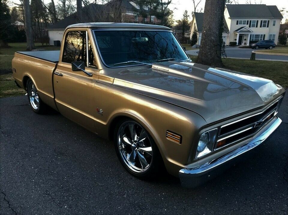1967 Gold Chevrolet C-10 Standard Cab Pickup