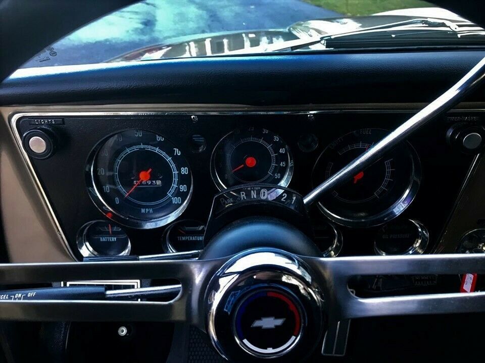 1967 Gold Chevrolet C-10 Standard Cab Pickup