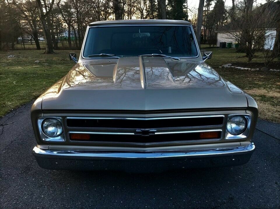 1967 Gold Chevrolet C-10 Standard Cab Pickup