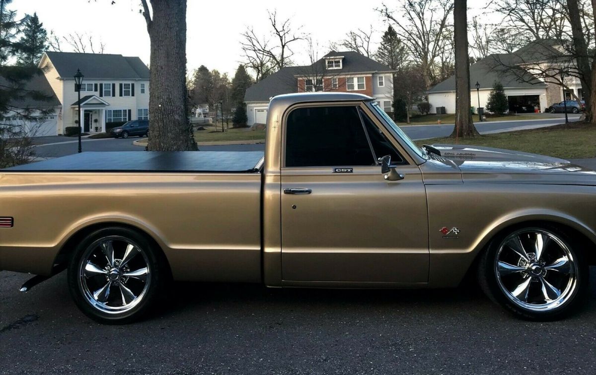 1967 Gold Chevrolet C-10 Standard Cab Pickup