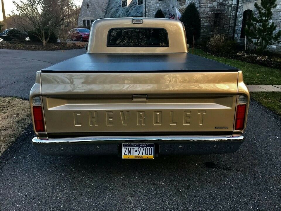 1967 Gold Chevrolet C-10 Standard Cab Pickup