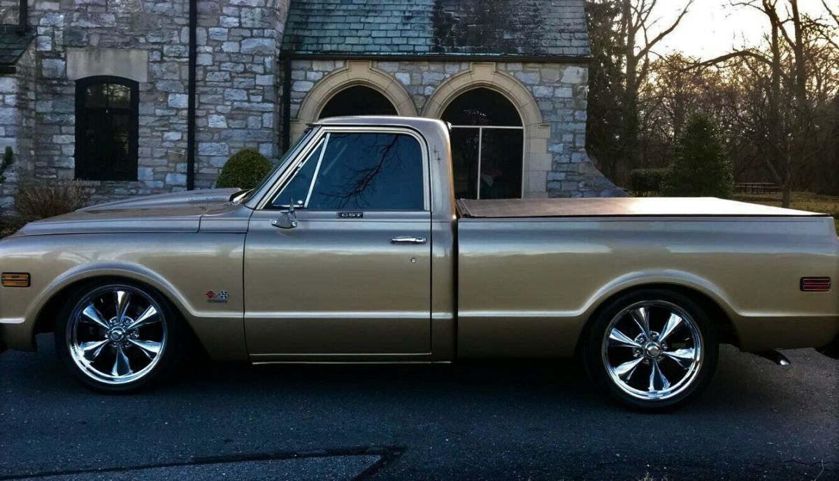 1967 Gold Chevrolet C-10 Standard Cab Pickup