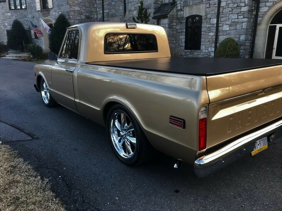 1967 Gold Chevrolet C-10 Standard Cab Pickup