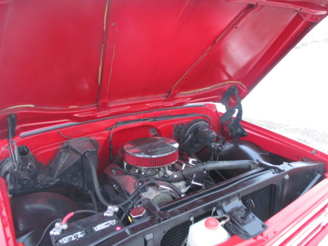 1967 Red Chevrolet C-10 Standard Cab Pickup