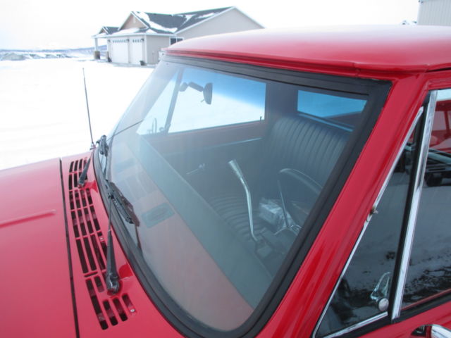 1967 Red Chevrolet C-10 Standard Cab Pickup