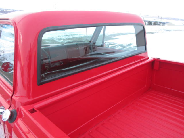 1967 Red Chevrolet C-10 Standard Cab Pickup