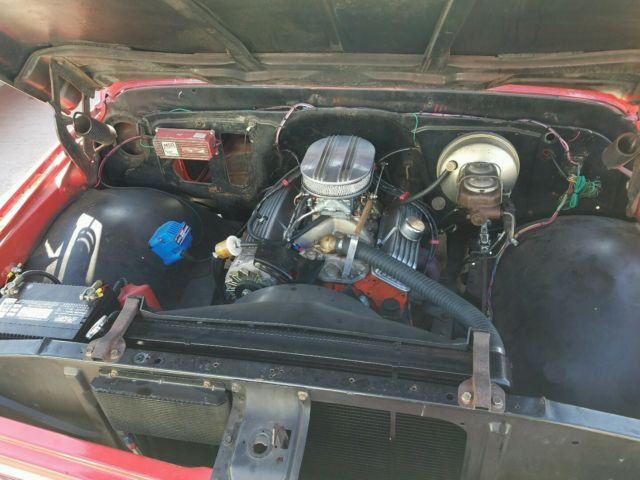 1967 Red Chevrolet C-10 Standard Cab Pickup