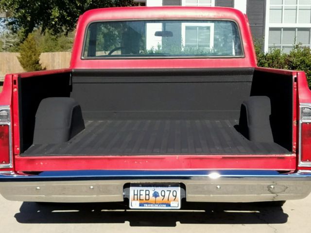 1967 Red Chevrolet C-10 Standard Cab Pickup