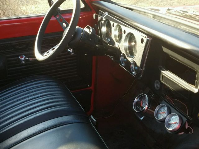 1967 Red Chevrolet C-10 Standard Cab Pickup