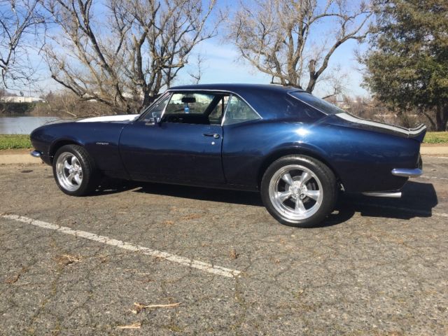 1967 Blue Chevrolet Camaro Coupe