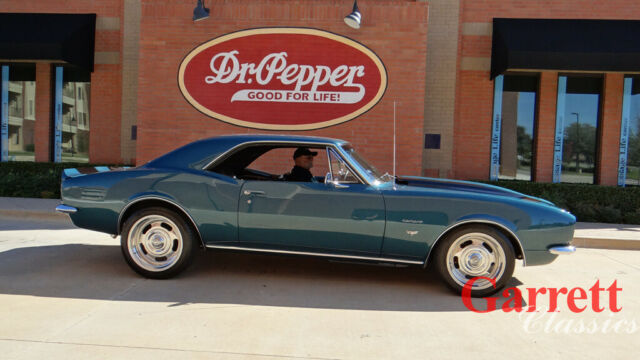 1967 Turquoise Chevrolet Camaro Coupe