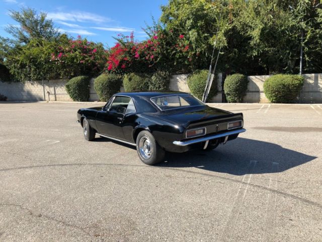 1967 Black Chevrolet Camaro Coupe