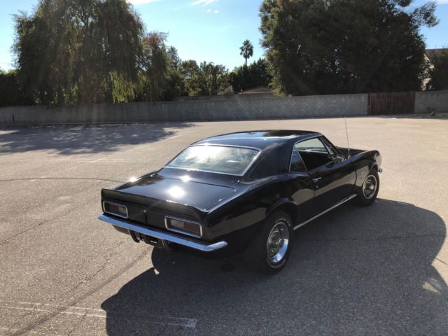 1967 Black Chevrolet Camaro Coupe