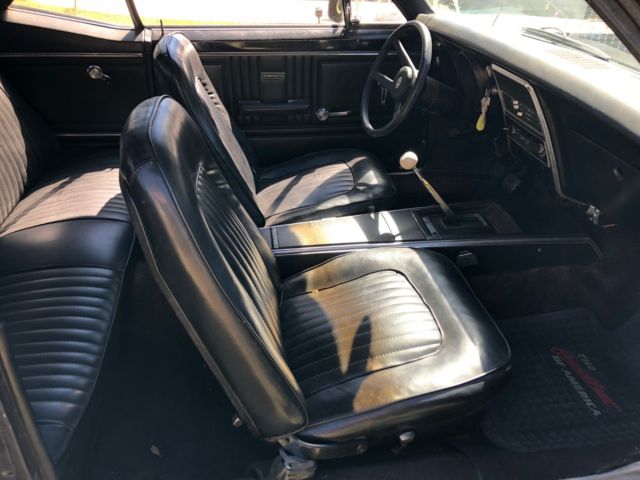 1967 Black Chevrolet Camaro Coupe