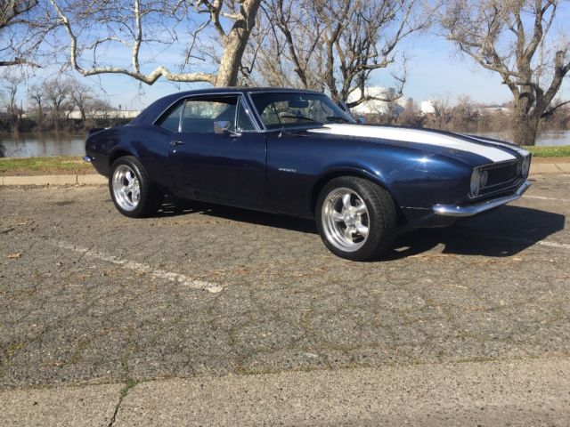 1967 Blue Chevrolet Camaro Coupe