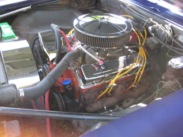 1967 Blue Chevrolet Camaro Convertible