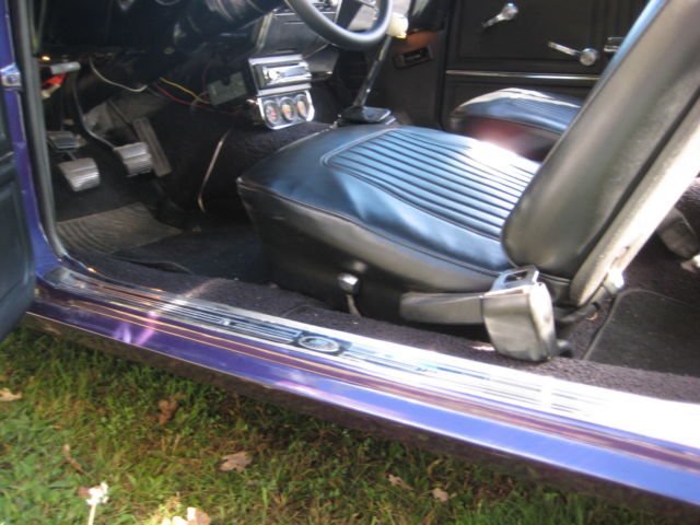 1967 Blue Chevrolet Camaro Convertible