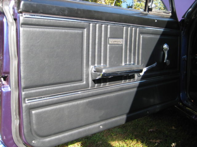 1967 Blue Chevrolet Camaro Convertible