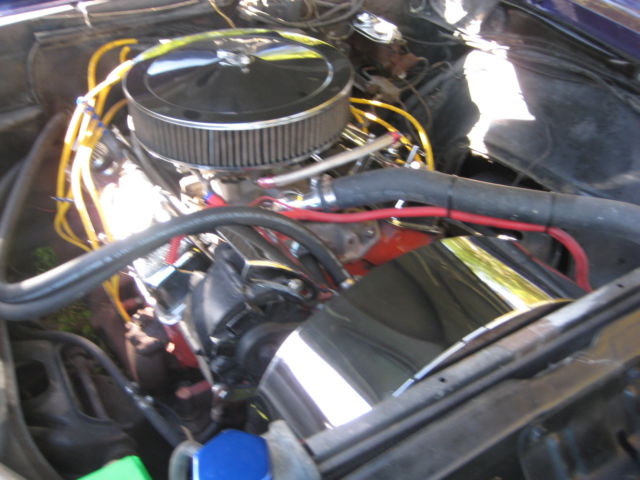 1967 Blue Chevrolet Camaro Convertible