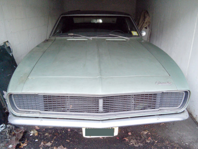 1967 Green Chevrolet Camaro Coupe