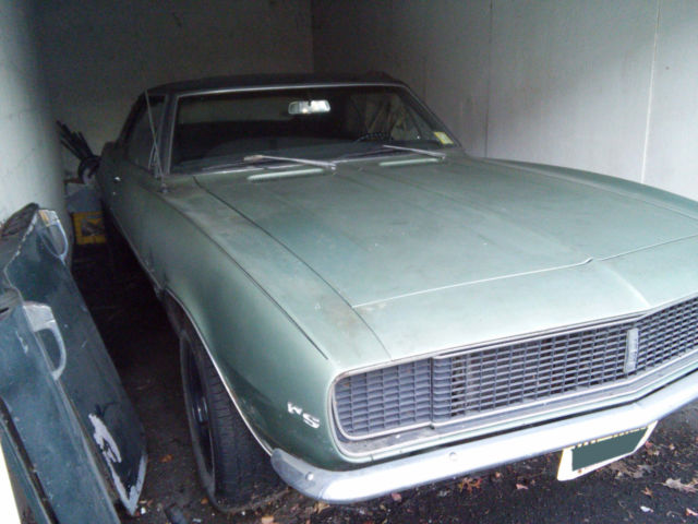 1967 Green Chevrolet Camaro Coupe
