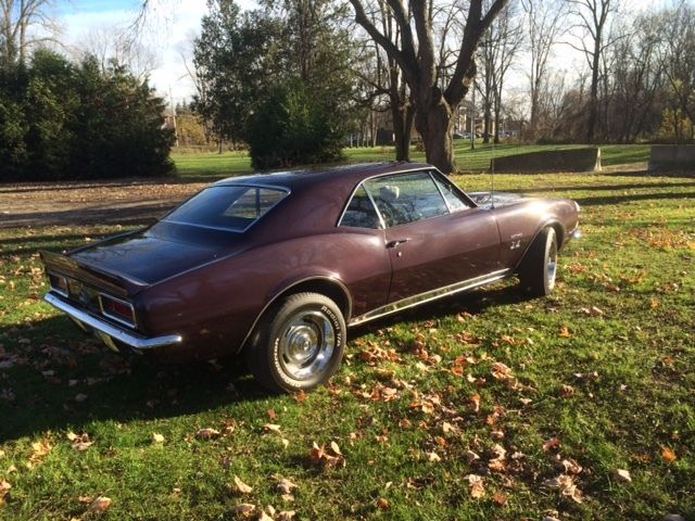 1967 Royal Plum Chevrolet Camaro Coupe