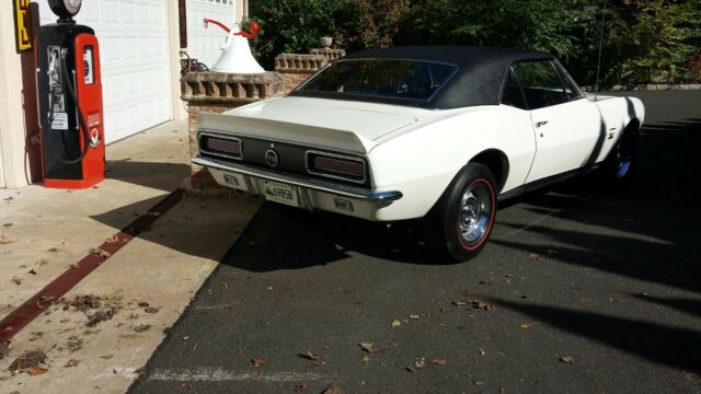 1967 White Chevrolet Camaro Coupe