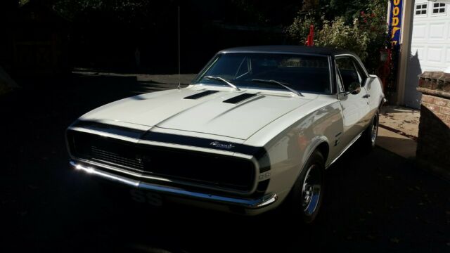 1967 White Chevrolet Camaro Coupe