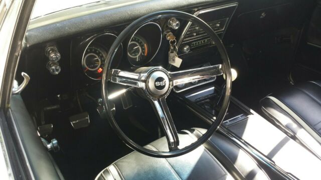 1967 White Chevrolet Camaro Coupe