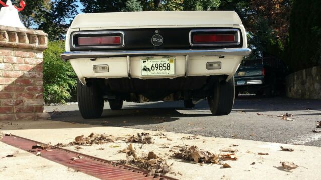 1967 White Chevrolet Camaro Coupe