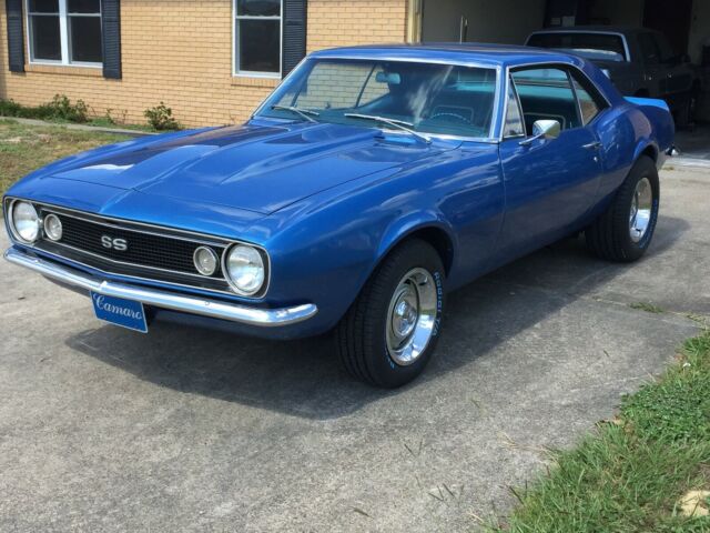 1967 Blue Chevrolet Camaro Coupe