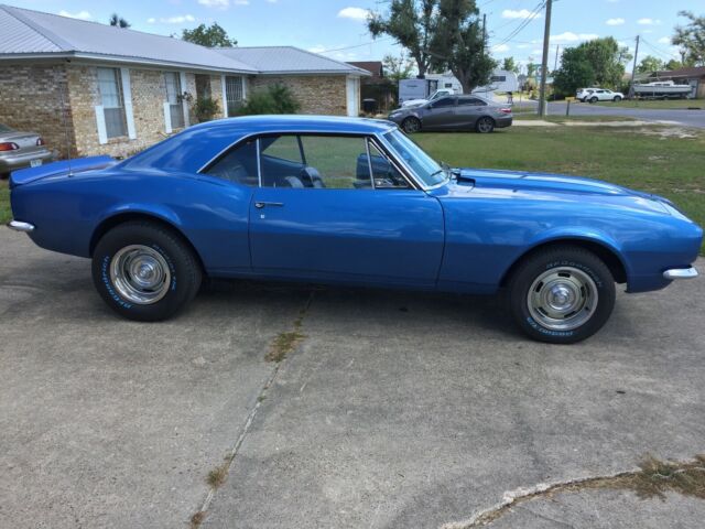1967 Blue Chevrolet Camaro Coupe
