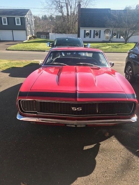 1967 Red Chevrolet Camaro Coupe